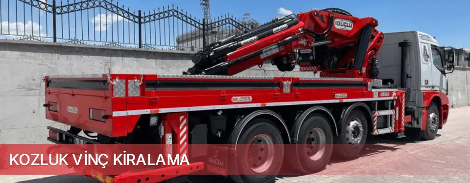 Kozluk İlçemi Vinç Kiralama